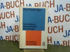 Verhaltenstheoretische Soziologie : eine neue soziolog. Forschungsrichtung. Roro