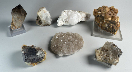 Konvolut mineralien aus alter - konvolut,