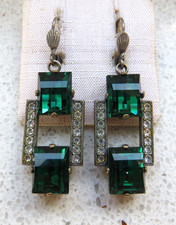 Art Deco antike Ohrringe