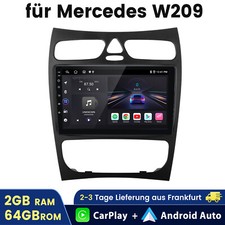 Android13 Autoradio Für Mercedes Benz CLK W209 Carplay 2+64G GPS NAVI DAB+ SWC 