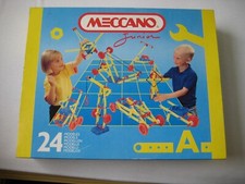 Meccano Junior Baukasten für 24 Modelle / Set A / mit Anleitung / ab 4 Jahren