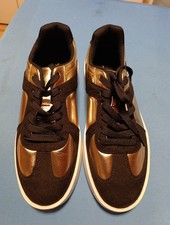 Plateau Sneaker Schwarz-gold, Gr.41 Neu