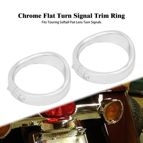 Chrom blinker visier - 2x,