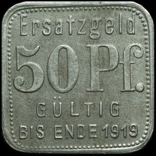 NOTGELD: 50 Pfennig 1918