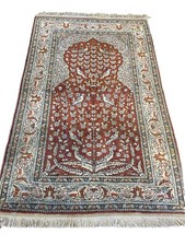 Absolut Spitze Reine Seide Türkische Kayseri Handgeknüpft 147/87 Top Qualität