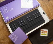 ROLI Seaboard M Midi Keyboard Controller Bluetooth Wireless USB-C Schwarz