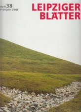 Leipziger Blätter. Heft 38