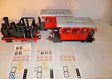 Playmobil Eisenbahn Lok Waggons