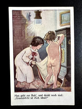 Litho AK (1472) Werbung für Graetzin Licht Lampe Glühbirne Ofen Kinder