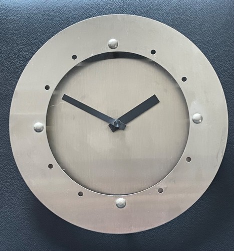 Micron design wanduhr metall - micron,