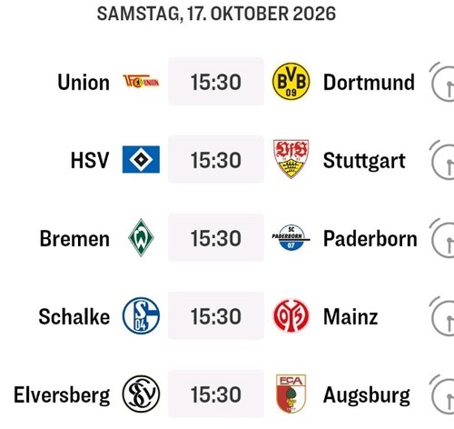 Samstag 2026 wow - 🚨samstag,,