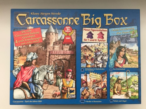 Carcassonne big box - big, box,