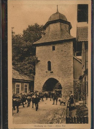 Stolberg harz altes tor - harz,