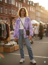 Vintage Windbreaker Jacke