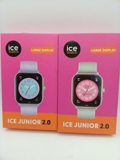 2xICE-WATCH - Ice smart junior 2.0 Purple Soft Blue - Lilafarbene Connected Watc