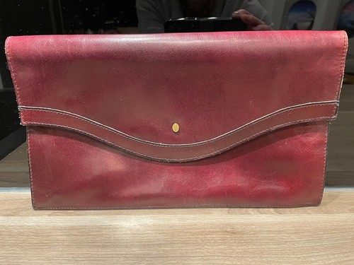 Vintage flache handtasche - vintage:,