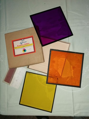 Vintage agfa farbfilter - agfa, l