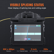 VEVOR Glasfaser Spleißgerät