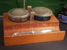 antik 2 Tintenfässer