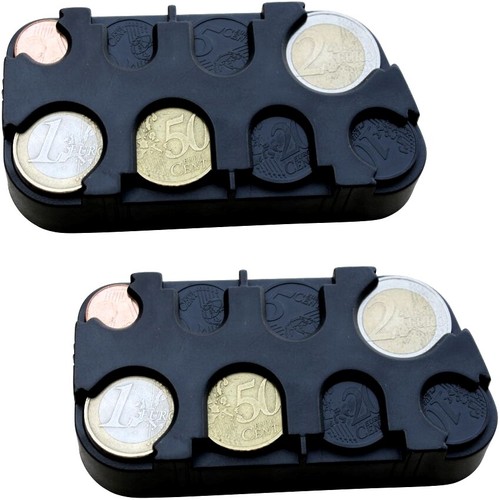 Euro münzsammler münzbox - 2x, euro-münzsammler