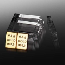 Gold als Geschenk - Goldbarren
