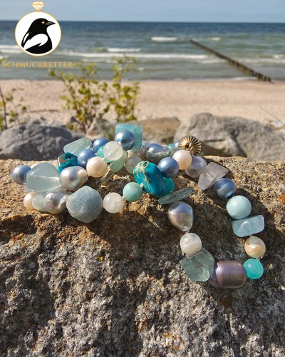 Edelstein collier mit - edelstein-collier,