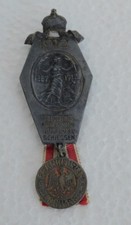 Seltenes altes Abzeichen Bundesschiessen Frankfurt 1912 Jubilar 1887