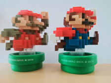 ??Set 2x Amiibo Super Mario 30th Anniversary 8Bit Classic & Modern Colours??