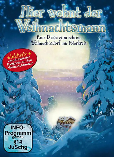 Hier wohnt der weihnachtsmann - hier,