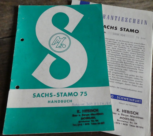 1957 sachs stamo 75 ccm - 1957,