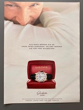 Glashütte Original Senator Meissen Wempe 2008 Vintage Watch Ad Werbung Reklame