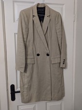 Zara Beige Leinenmischung