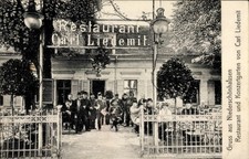 Ak Berlin Pankow Niederschönhausen, Restaurant Carl Liedemit,... - 10952735