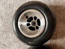 1 Satz Rennkart, Go Kart kpl. Räder, Bridgestone HF 4,5 / 10.0 - 5, vorne,