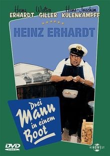 Drei mann einem boot - drei, in