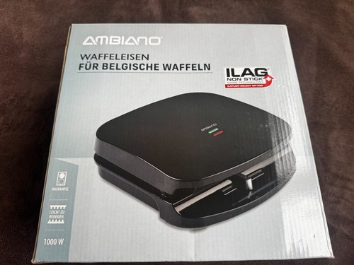 Ambiano waffeleisen für - ambiano,