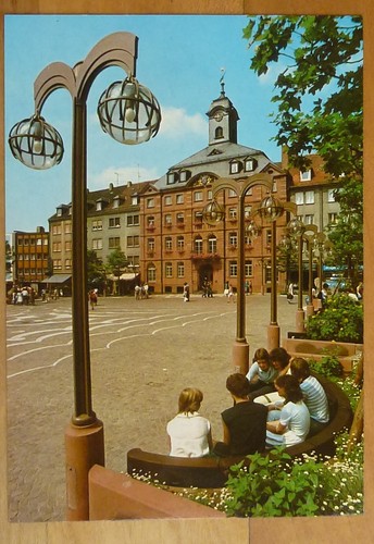 Pirmasens rathaus pfalz ca - ak,