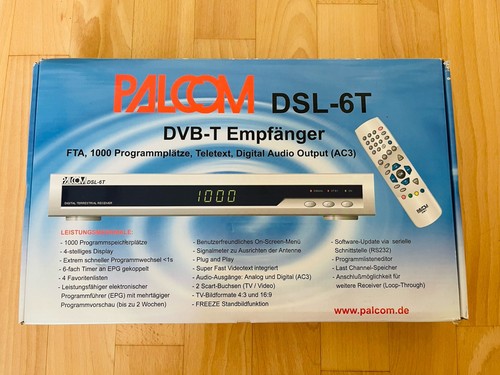 Dvb empfänger palcom - empfänger, dsl-6