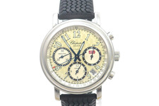 Chopard Mille Miglia (Ref. 8331)  Luxus Stahl Steel Uhr Herrenuhr Kautschuk