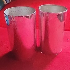 HSE24 Kerzen Gläser Plastik 2 Stück Batteriebetrieb