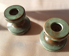 2 Stück Bronze Winschen,  Durchmesser 130mm, sehr gut erhalten, + orig. Kurbel !