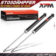 Stoßdämpfer gasdruck - 2x,