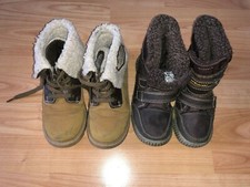 2 Paar Winterstiefel Stiefel