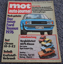 MOT 17/1975 Opel Kadett C