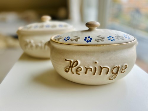 Heringstopf terrine - 2x, heringstopf/terrine