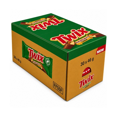 Twix hazelnut 30x 46g - hazelnut,,