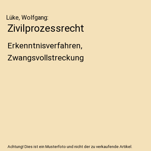 Zivilprozessrecht