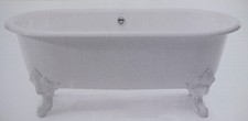 Gußeiserne Badewanne ROYAL - Das Kult-Original, vielfach kopiert, nie erreicht !
