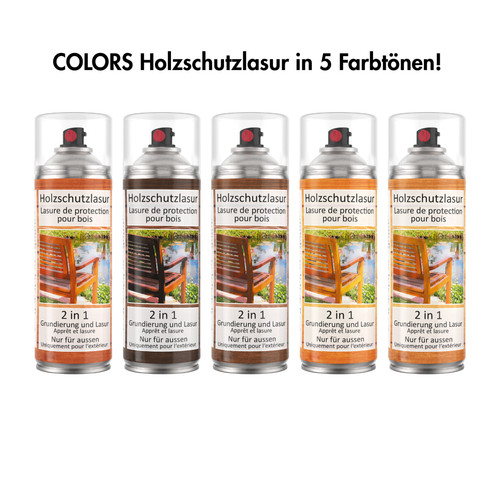 Colors holzschutzlasur spray - spray,