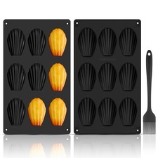 2er Set  Silikon Madeleine